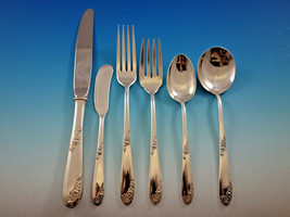 Sweetheart Rose by Lunt Sterling Silver Flatware Set for 12 Service 79 pieces - £2,702.90 GBP