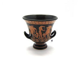 Greek Vase , Attic Red figure Calyx Krater attritubed to Europhonios, Re... - £581.31 GBP