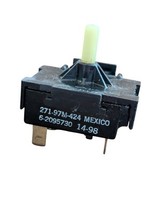 Maytag Washer Switch 6 2095730 OEM Whirlpool 271-97M-424 Ark-les 4 Termi... - $17.49