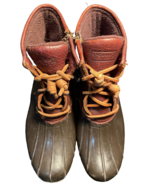 SPERRY TOP SIDER STS91176 WOMENS 7 BROWN WATERPROOF SALTWATER DUCK BOOT ... - $561.43 MXN