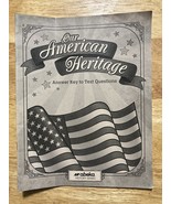 Abeka Our American Heritage 3 Answer Key To Text Questions - £5.13 GBP