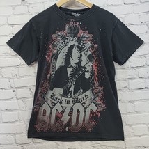 AC/DC Back in Black Tee Mens Sz S T-Shirt  - $14.84