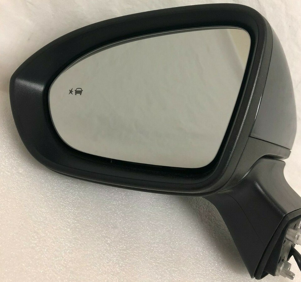 2016-18 Chevy Cruze dark gray LH power door mirror with BSM. Driver side... - $129.44