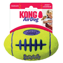 KONG Air Dog Squeaker Football Dog Toy 1ea/MD - £9.40 GBP