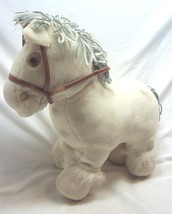Coleco Cabbage Patch Kids White Show Pony Horse 15" Plush Stuffed Animal Toy - $49.50