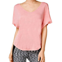 Calvin Klein Womens Shorts Sleeve Racerback Top Size Medium Color Watermelon - £23.80 GBP