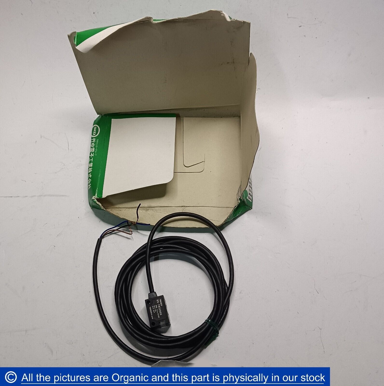 Takex GS-TR2CRDS Photoelectric Switch Sensor GS Series Takenaka Japan New - $69.00