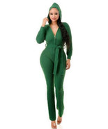 Monroe Hooded Jumpsuit - $55.00