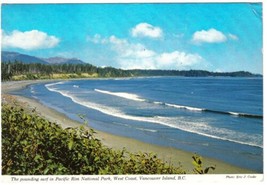 British Columbia Postcard Vancouver Island Pacific Rim National Park West Coast - $2.96