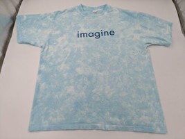 Vintage The Beatles IMAGINE John Lennon T-Shirt Large Amnesty Internatio... - $29.69