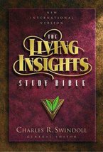 Bib: The Living Insights Study Bible Swindoll, Charles R. - £59.43 GBP
