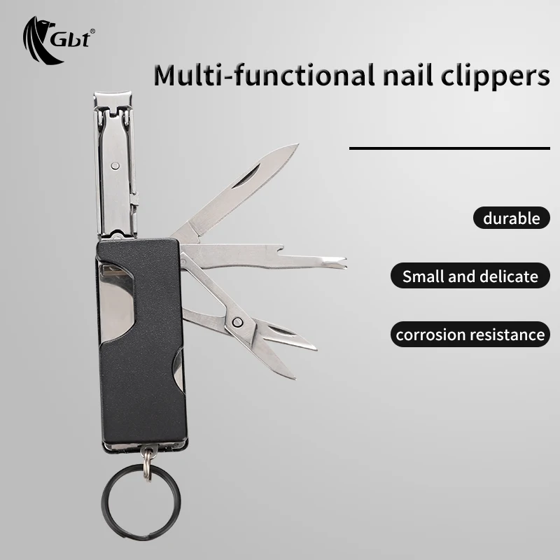 Multifunctional Mountaineering Equipment Outdoor Light Nail Clippers Sci... - £17.89 GBP