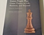 Games People Play Game Theory in Life Business &amp; Beyond Great Courses DV... - £13.62 GBP