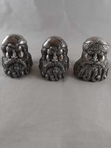 Home for the Holidays May Dept Stores Vintage Old World Santa Pewter Nap... - $22.76