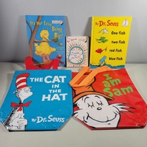 Dr Seuss Book and Tote Lot Green Eggs and Ham and I am Sam Tote Plus 3 Books - $18.95