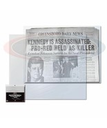 10 packs of 100 (1000) BCW 13 ⅜&quot; x 11 ⅞&quot; + 1 ½&quot; Flap Newspaper Bags - €159,03 EUR