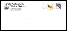 US Ad Cover-British North America Philatelic Society, Forest Hills, New ... - £2.34 GBP