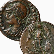 Constantine The Great Very Rare R5 In Ric. Constantinopolis / Victory Roman Coin - £223.97 GBP