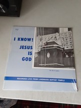 Dr. B.R. Lakin - I Know! Jesus is God (LP, 1975) Brand New, Sealed, Rare, OH - £16.34 GBP
