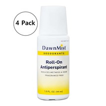 DawnMist Antiperspirant Deodorant Roll-On 1.5 oz. Reduce Odor Fresh Scen... - $15.47