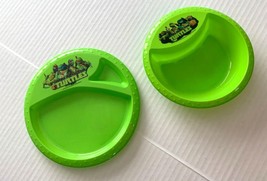 Teenage Mutant Ninja Turtles New 2 Piece Set Plastic Cereal Soup Bowl Di... - $9.89