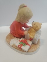 Vintage Lenox Teddy&#39;s  First Christmas Fine Porcelain Figurine - £15.11 GBP