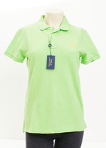 Polo Ralph Lauren The Skinny Polo Green Short Sleeve Polo Shirt Women&#39;s NWT - £67.35 GBP