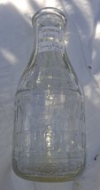 Vintage Sangamon Dairy Products Springfield ILL IL Milk Bottle Quart - £25.76 GBP