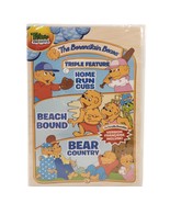 Berenstain Bears Triple Feature DVD Brand New Sealed Home Run Cubs Beach... - £7.49 GBP