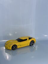 Hot Wheels 2010 New Models #19/44 2009 Corvette Stingray Concept Yellow ... - $7.42