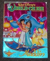 1993 Walt Disney&#39;s World On Ice Aladdin Program Vintage Rare OOP - £33.02 GBP