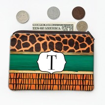 Giraffe Tiger Leopard Animal Print Fashion : Gift Coin Purse Wild Animals Wildli - £7.98 GBP