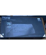 iHome iConnect Media Keyboard - BRAND NEW - Charge &amp; Sync iPod, iPhone, ... - $753.77 MXN