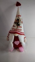 Valentine&#39;s Plush Gnome 11&quot; - $5.00