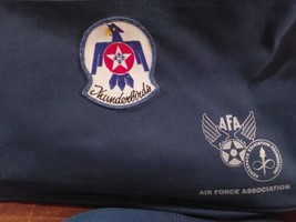 USAF United States Air Force Thunderbirds Patch Canvas Messenger Laptop ... - $32.48