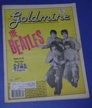 THE BEATLES GOLDMINE MAGAZINE VINTAGE 1989 GEORGE HARRISON - £39.95 GBP