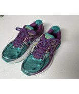 Saucony Omni 15 Everun Running Training Shoes Women&#39;s Size Purple &amp; Green - $427.20 MXN