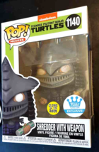 Shredder With Weapon Funko Pop 1140 Glow Dark Teenage Mutant Ninja Turtl... - $17.41