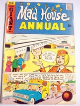 Archie&#39;s Mad House Annual #6 1968-1969 Fine-  Sabrina Story Archie Comics - £8.00 GBP