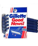 Gillette Good News Razors 5 pack Plus &amp; Lubrastrip New Provides a comfor... - $6.92