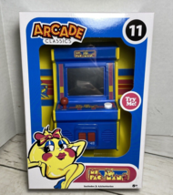 Arcade Classics MS. PAC-MAN  Electronic Game 11 Machine Mini Arcade Handheld - £20.56 GBP