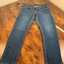 SEVEN 7 JEANS LUXE Skinny  BLUE DENIM WOMENS SIZE 14 (34X27 ACTUAL) - $19.79