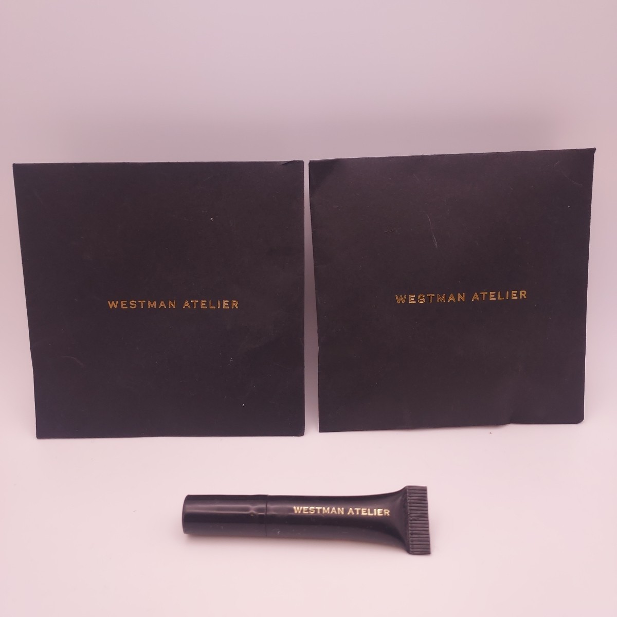 LOT OF 2 Westman Atelier Mascara Eye Love You CLEAN BLACK Mini Travel  - $15.83