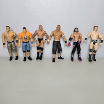 Wrestling Action Figures WWE &amp; WCW Toys Lot of 6 - £41.53 GBP