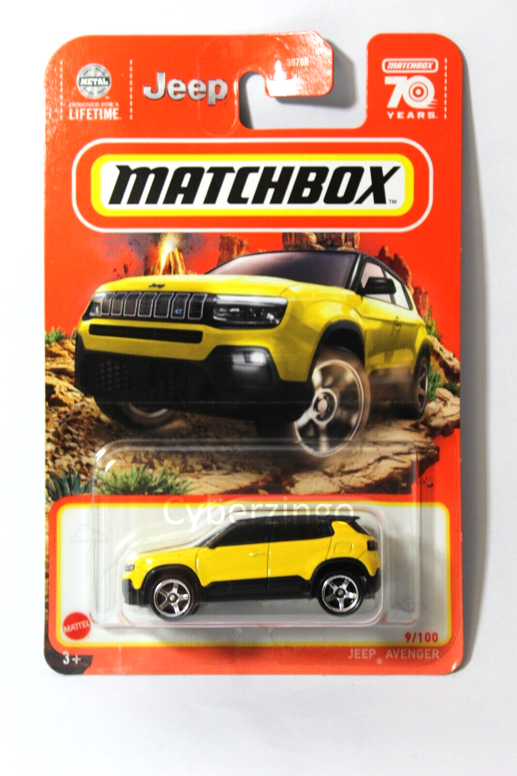 Primary image for Matchbox 1/64 20 Jeep Avenger Diecast Model Car NEW IN PACKAGE