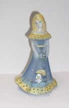 Fenton Glass Kimberlight Blue Spring Duckling Bridesmaid Doll Ltd Ed #14/26 - $242.02