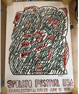 Spleto Festival 1979 Poster Original Charleston, SC Pietro Consagra Art ... - £77.84 GBP