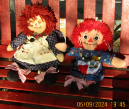 Scraggedy Ann and Craggildy Ann Uppurposed Dolls  - $16.66