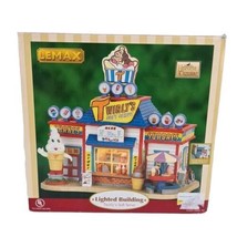  Lemax Christmas Carnival Twirly’s Soft Serve Booth 75526  Retired Village  - £35.38 GBP