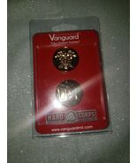 VANGUARD US &amp; QUARTERMASTER INSIGNIA DISC CREST SET MILITARY AUTHORIZED - $25.63 CAD